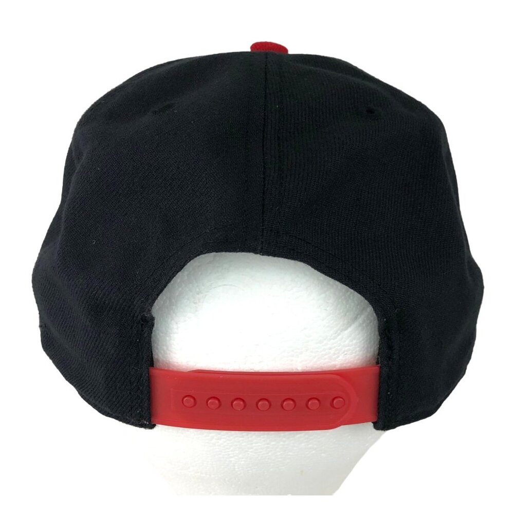 MLB Cincinnati Reds Men's 47 Brand Black/Red 2 Tone Snapback OSFA Embroidered - Picture 6 of 10